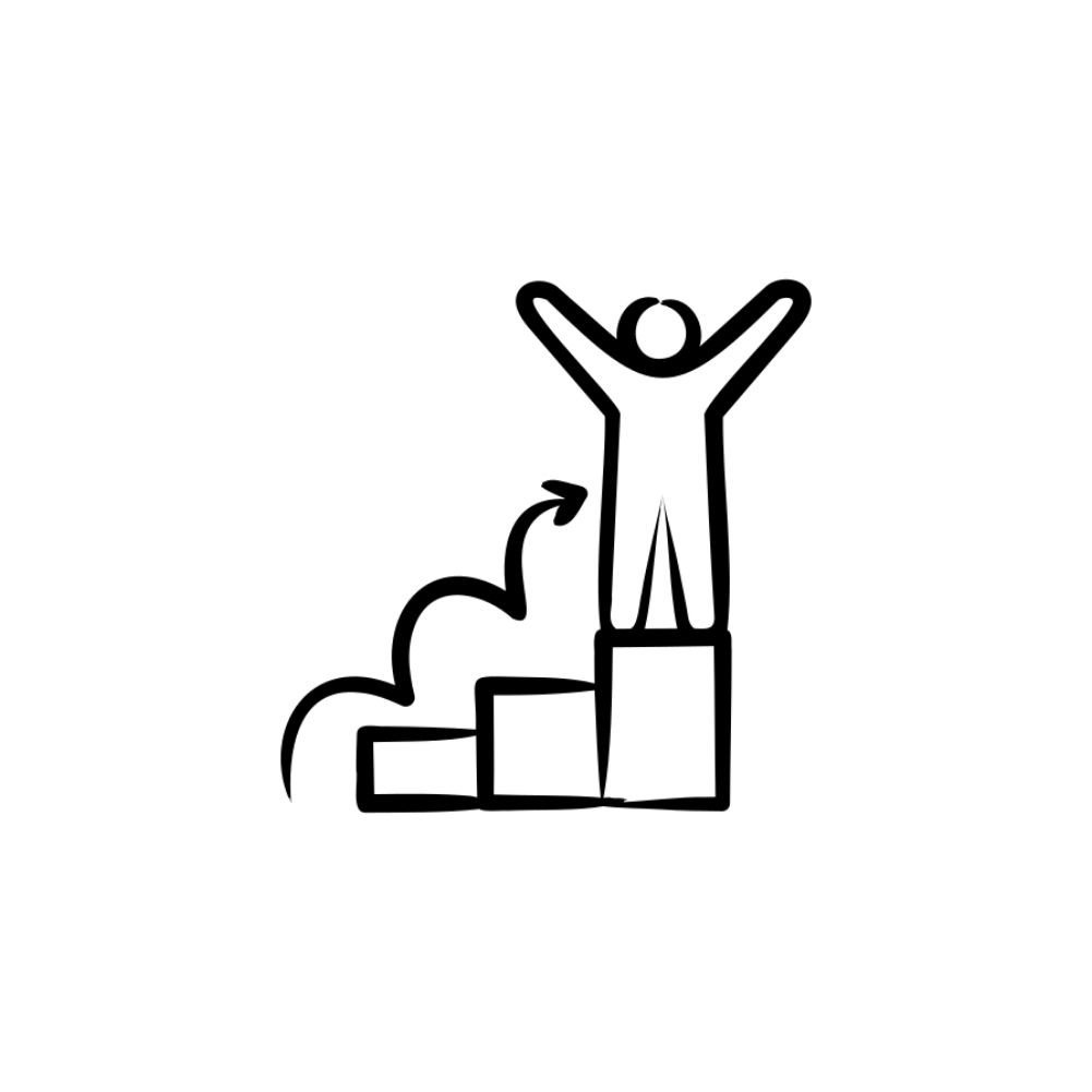 Career coaching illustration